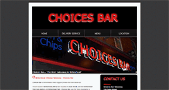 Desktop Screenshot of choicesbar.co.uk